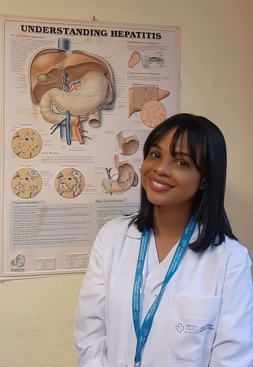 Indhira Pérez Medrano, hepatóloga do servizo de Dixestivo