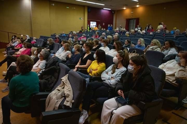 Gala humorística en la Residencia de Mayores de Campolongo