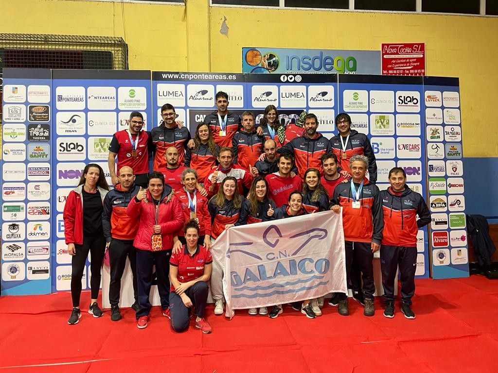 Equipo máster do CN Galaico