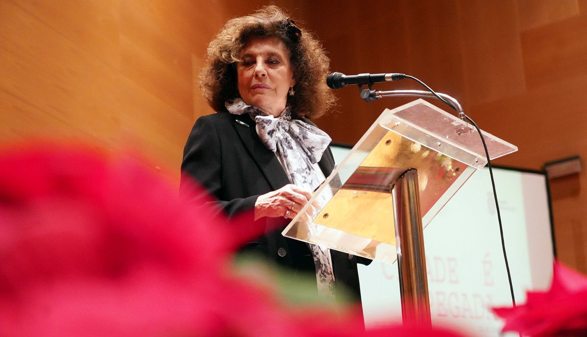 Recital de Charo López en el Pazo da Cultura de Pontevedra
