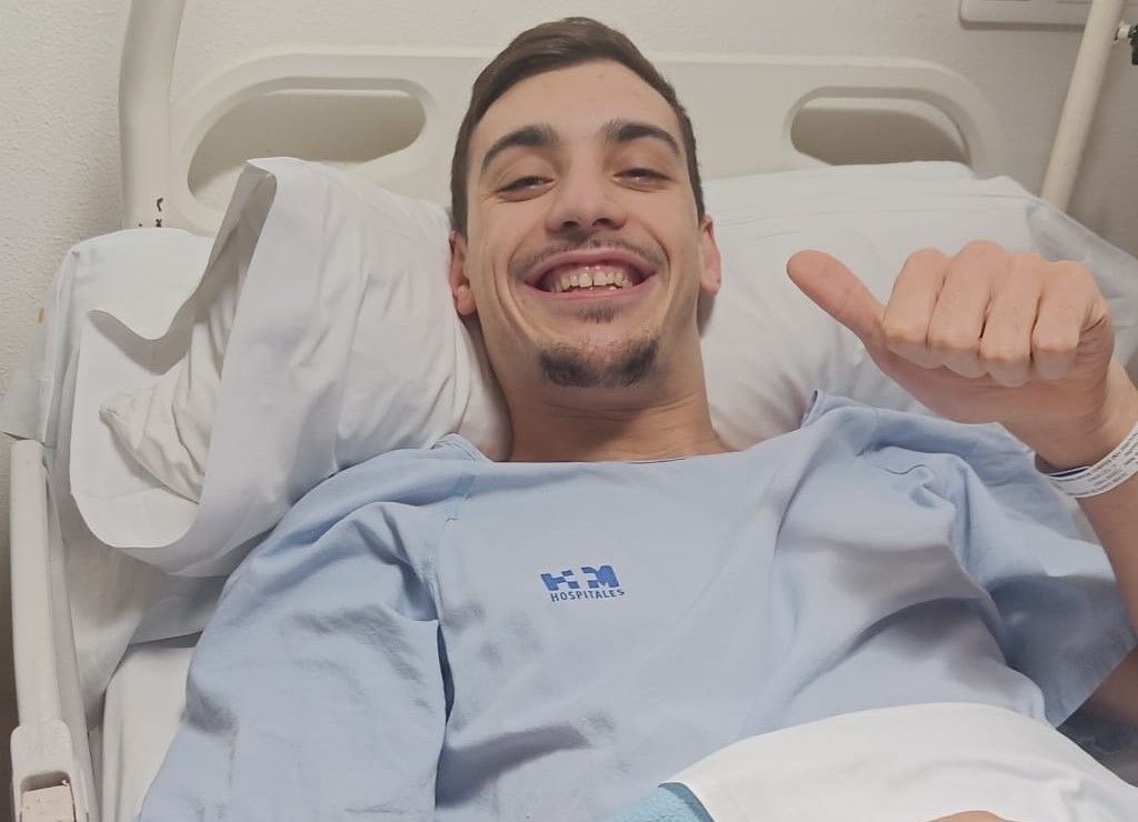 Iván García operado con éxito de una rotura de menisco
