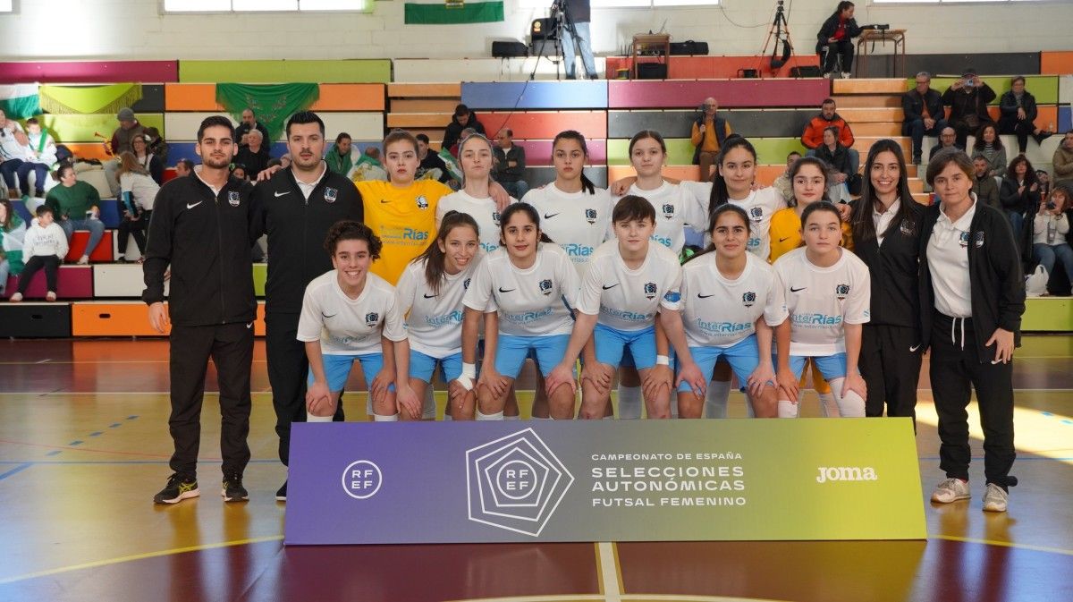 A selección galega sub 16 cae nas semifinais do campionato de España