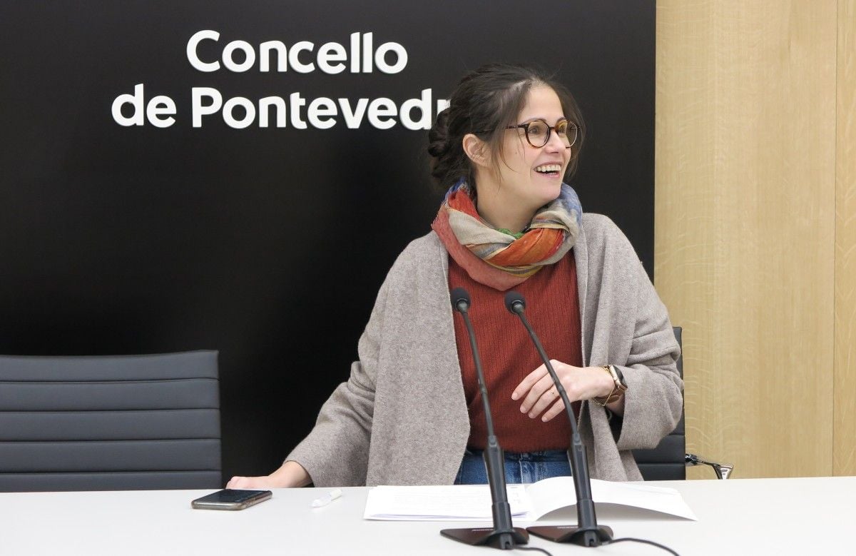 Anabel Gulías, portavoz do goberno municipal