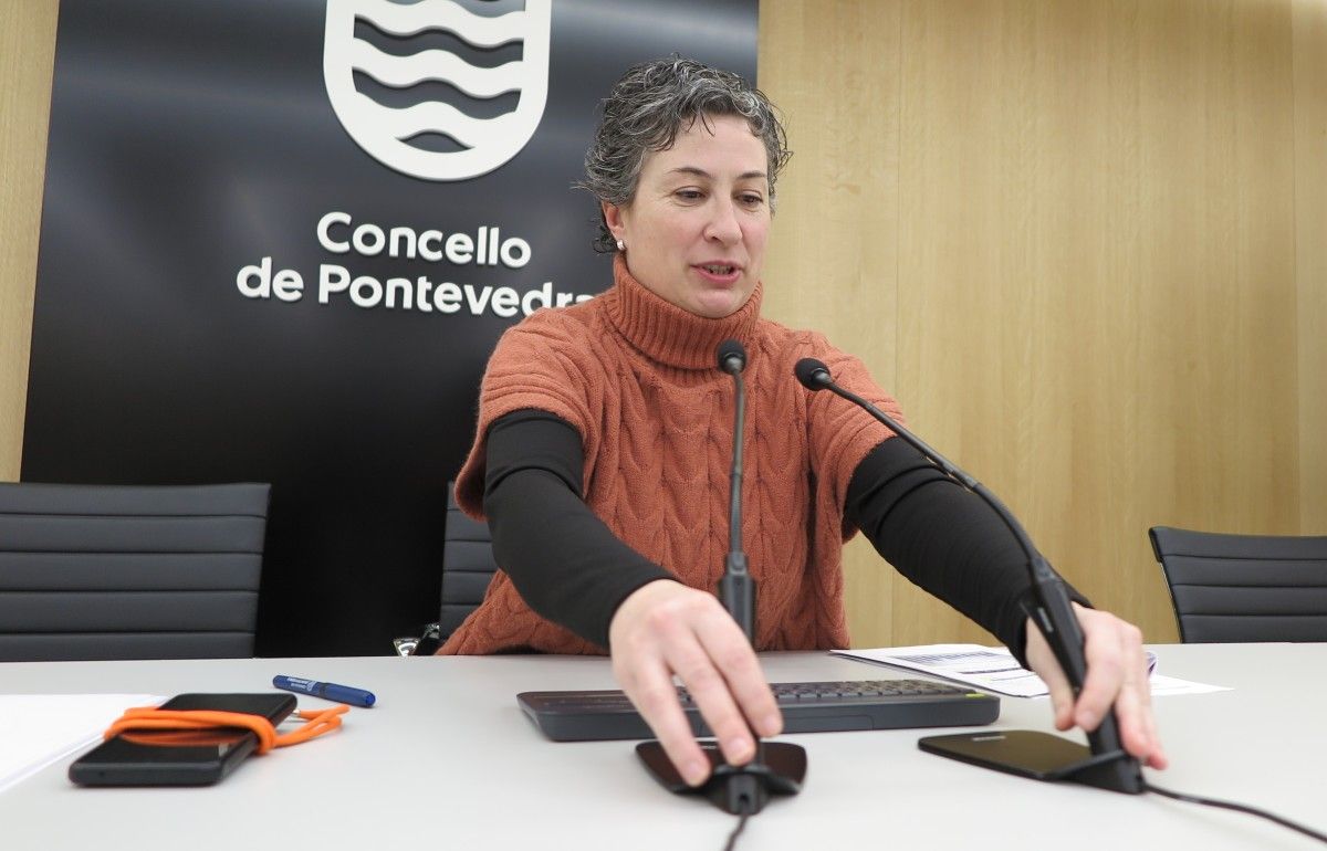 Eva Vilaverde, alcaldesa en funcións