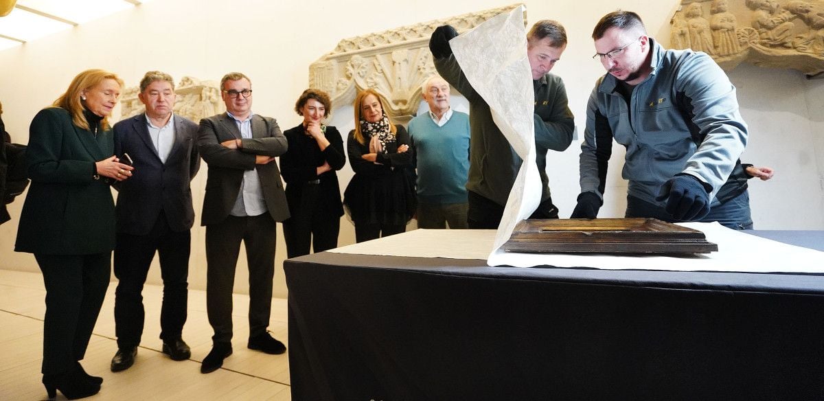 Devolución a Polonia dos dous cadros expoliados polos nazis que estaban no Museo