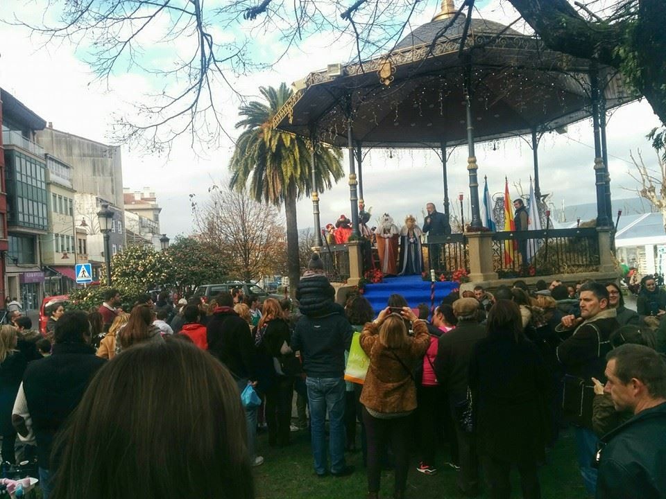 Los Reyes Magos en Marín