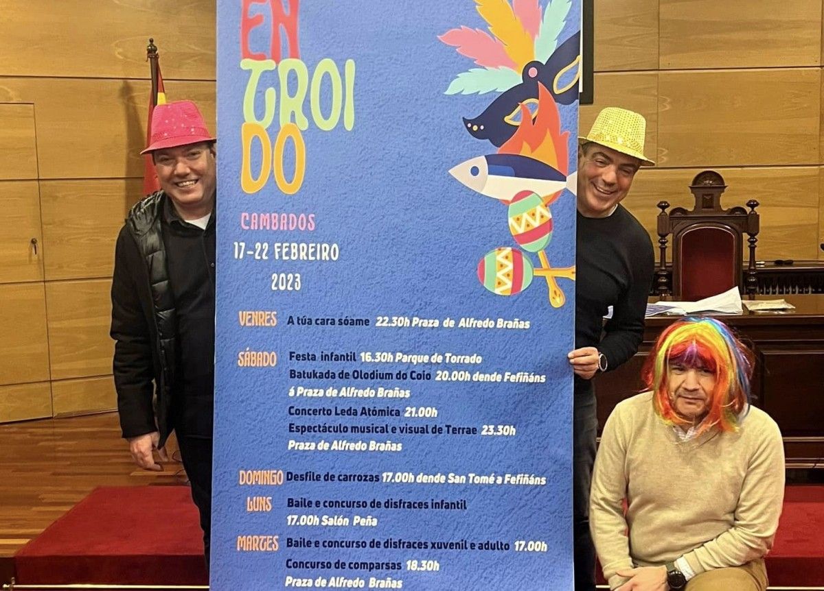 Presentación do Entroido 2023 en Cambados