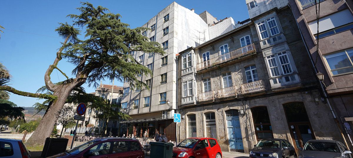 Edificio de la calle Arquitecto de la Sota que va a ser demolido