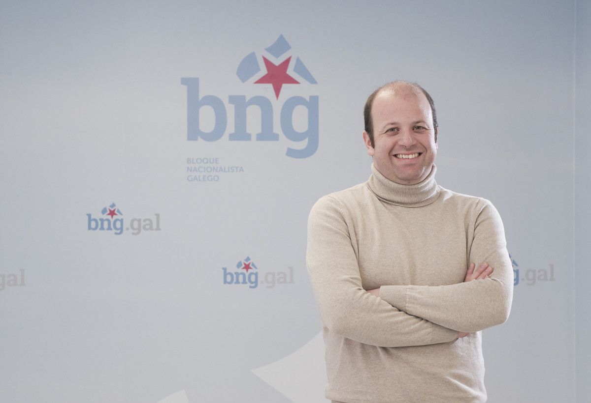 Manuel Fariña, candidato del BNG a la alcaldía de Caldas de Reis