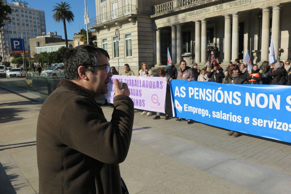 Mobilización da CIG contra a reforma das pensións