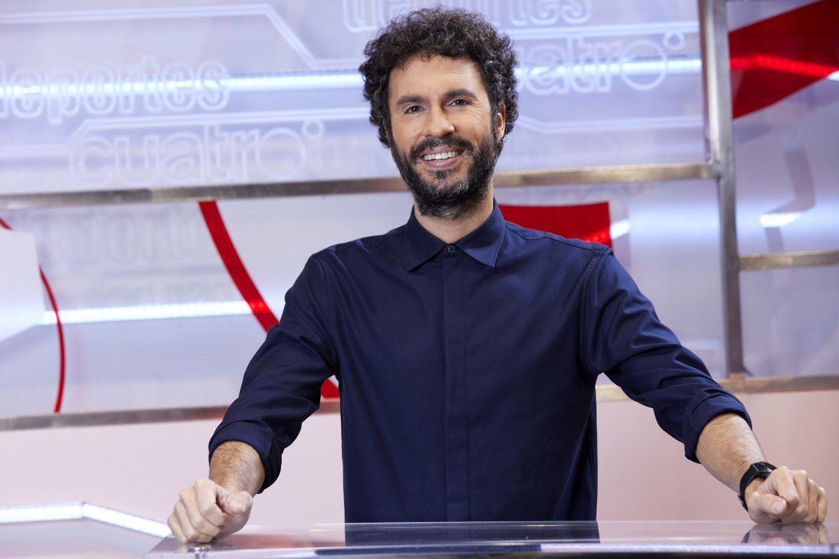 Luís García-Rey, xornalista deportivo de Cuatro