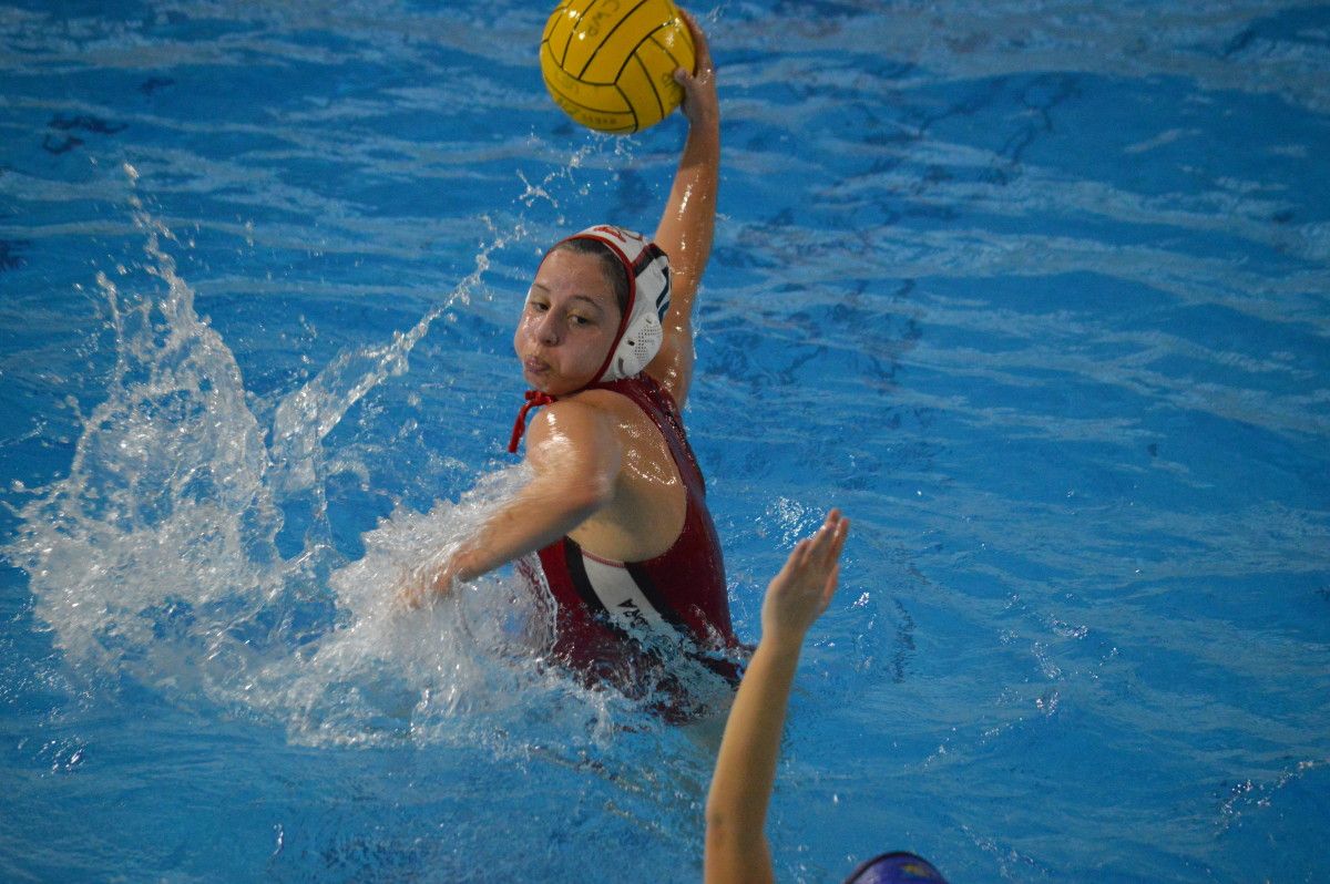 Andrea Andión, xogadora do Waterpolo Pontevedra
