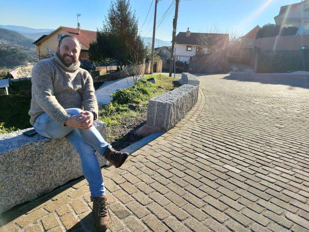 César Poza, alcalde de Vilaboa