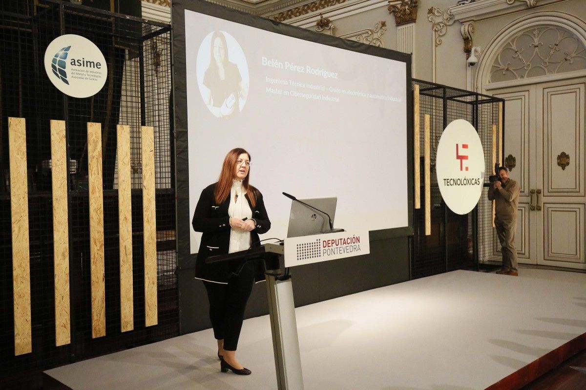 Belén Pérez, experta tecnológica, ofrece la charla en la Deputación de Pontevedra