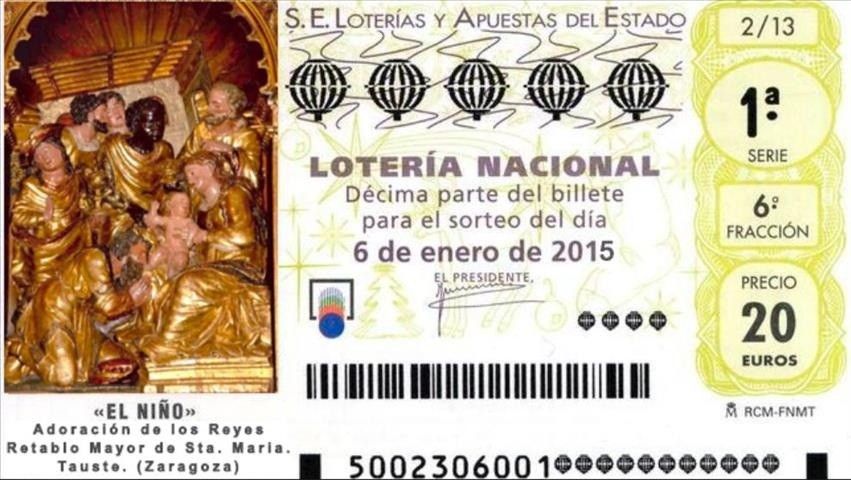 Sorteo Extraordinario da Lotaría do Neno