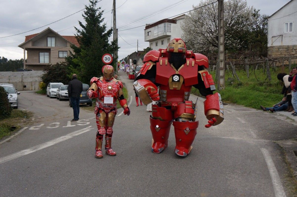Imaxe do desfile do Entroido de Salcedo en 2017