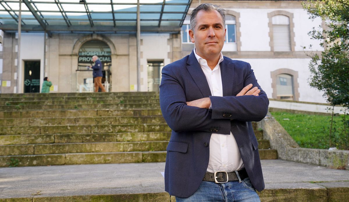 Rafa Domínguez, candidato del PP a la Alcaldía de Pontevedra