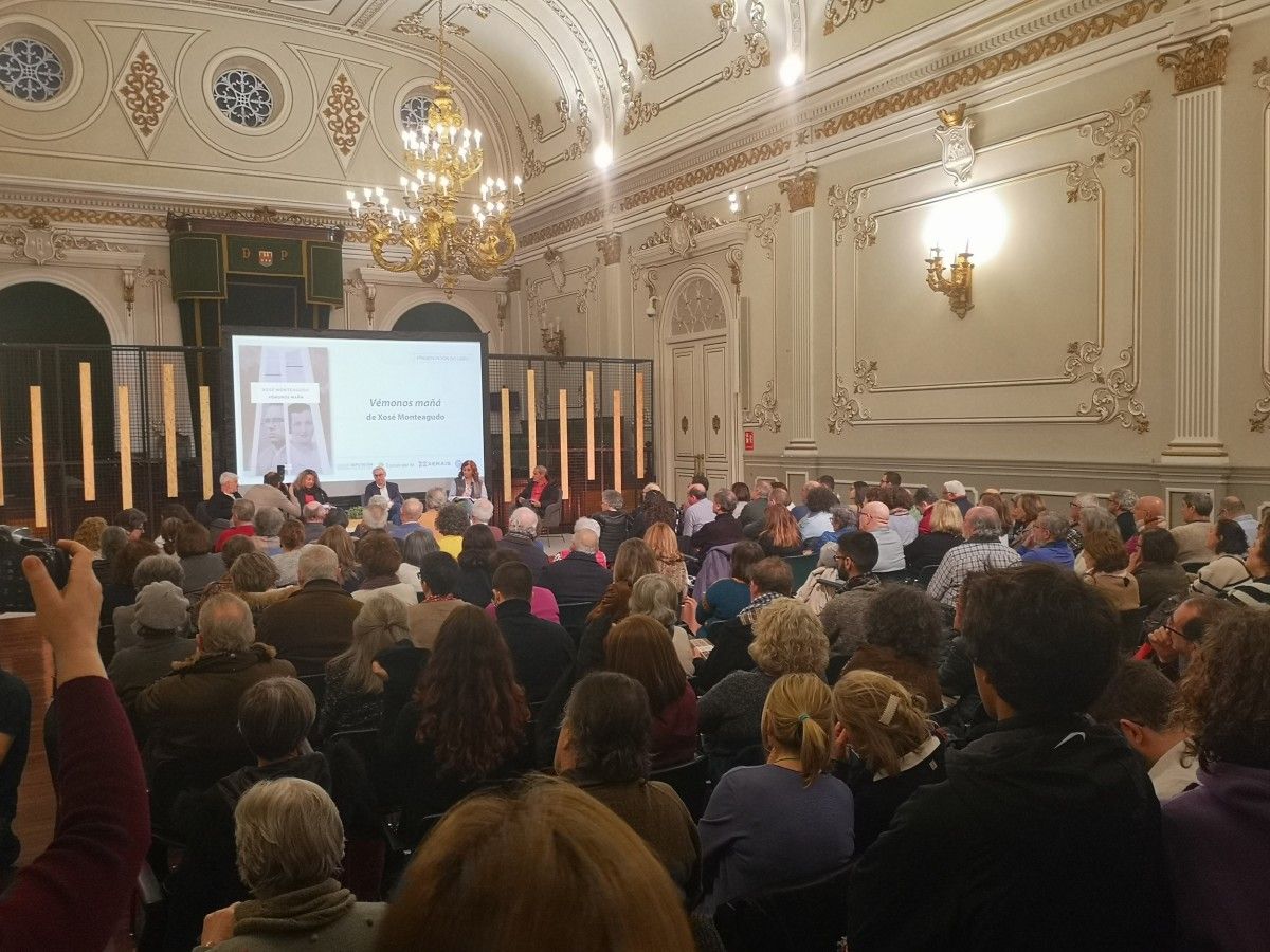 Presentación en la Deputación de 'Vémonos mañá', novela sobre Josefina Arruti y Bibiano F. Osorio-Tafall