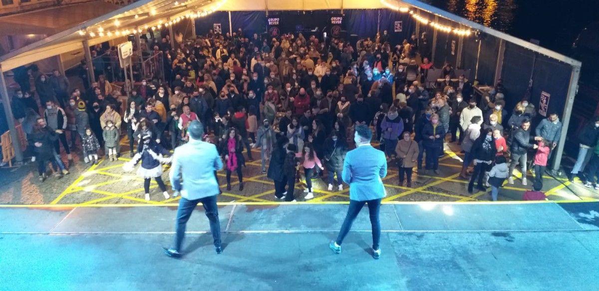 Actuación nas festas de San Gregorio en Raxó