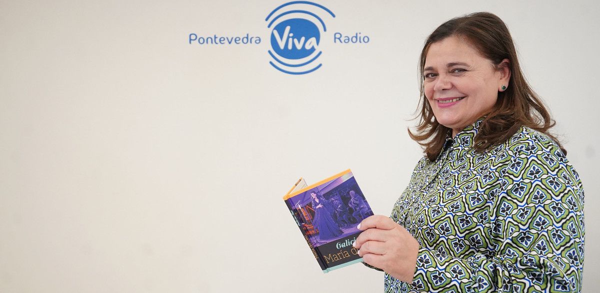 A fadista María do Ceo co seu novo traballo 'Galicia Nai'