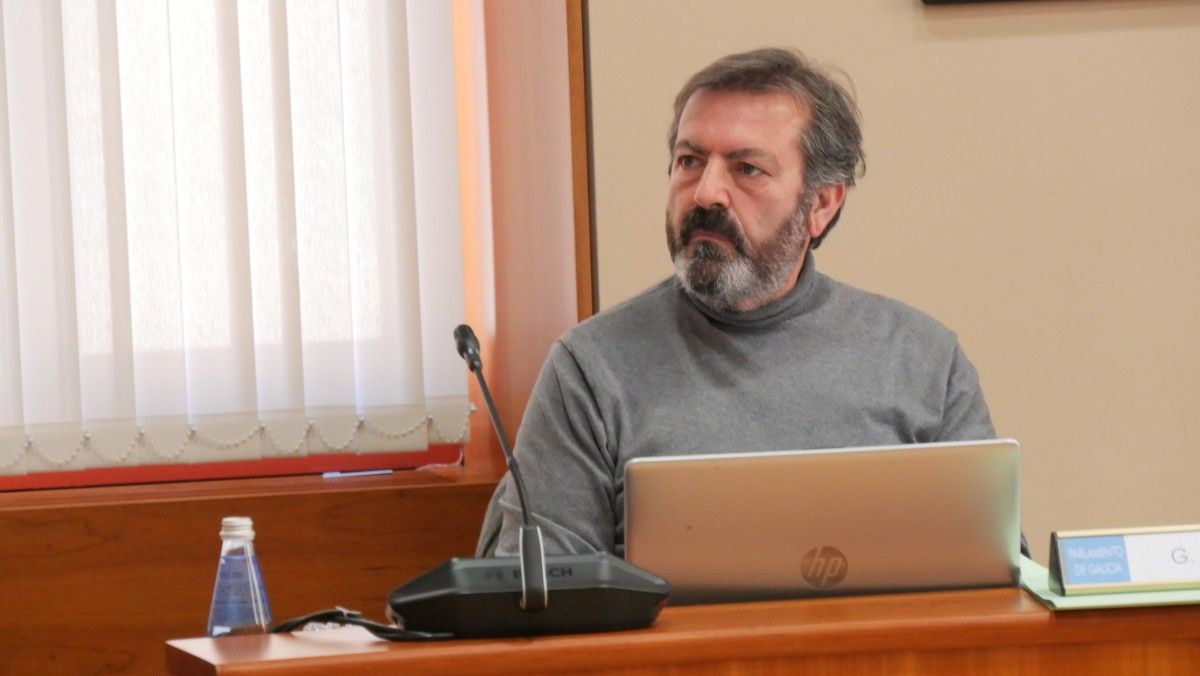 Luís Bará, deputado do BNG no Parlamento de Galicia Luís Bará, deputado do BNG no Parlamento de Galicia