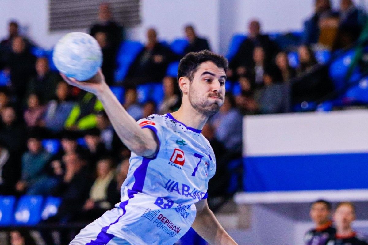 Partido de Liga Asobal entre Sinfin e Cisne