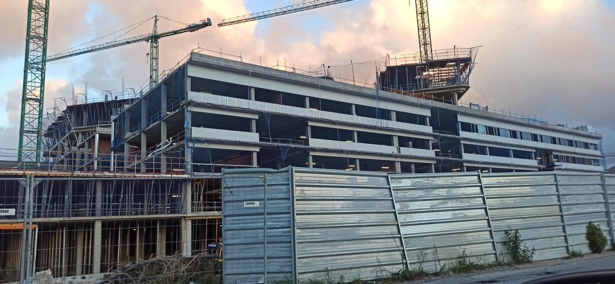 Obras del nuevo hospital Gran Montecelo