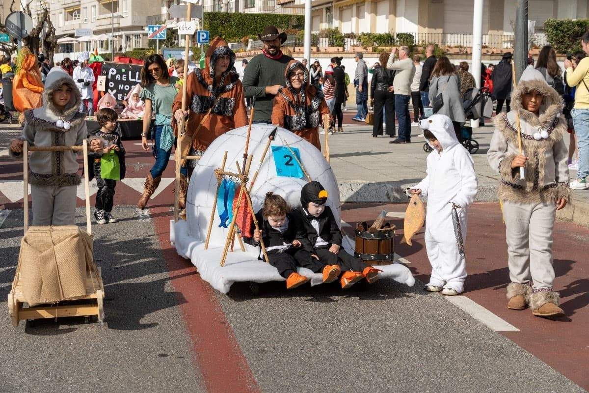 Desfile infantil do Entroido 2023 en Sanxenxo 
