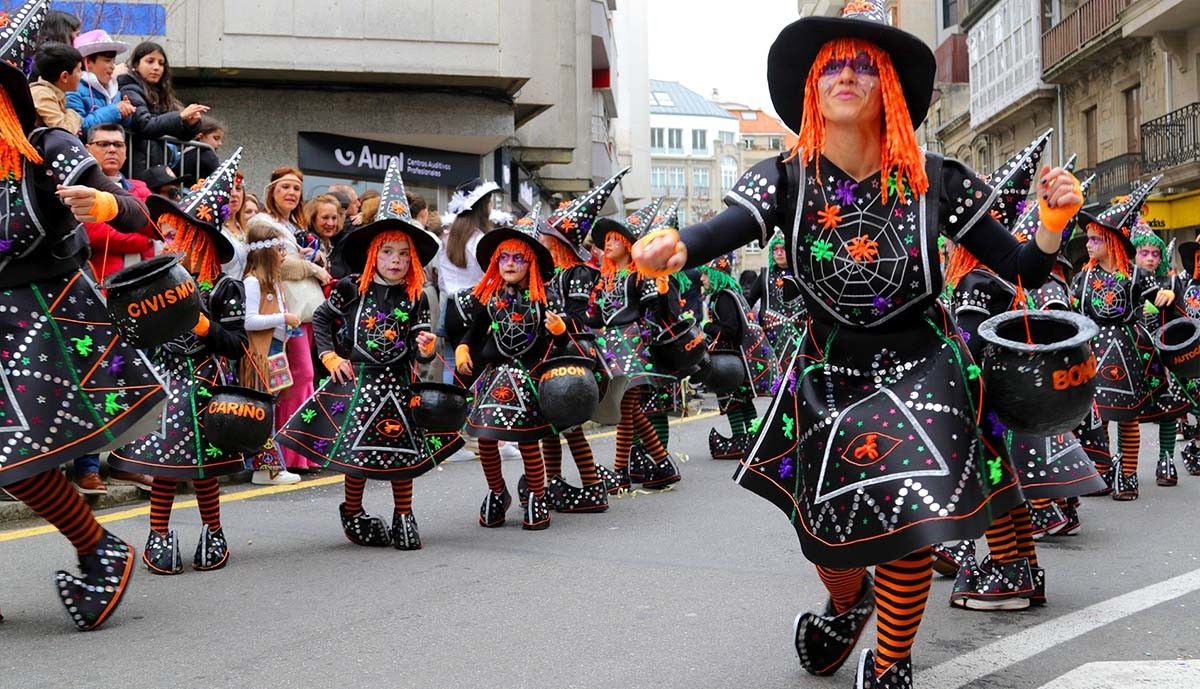 Desfile del Entroido 2023 en Vilagarcía
