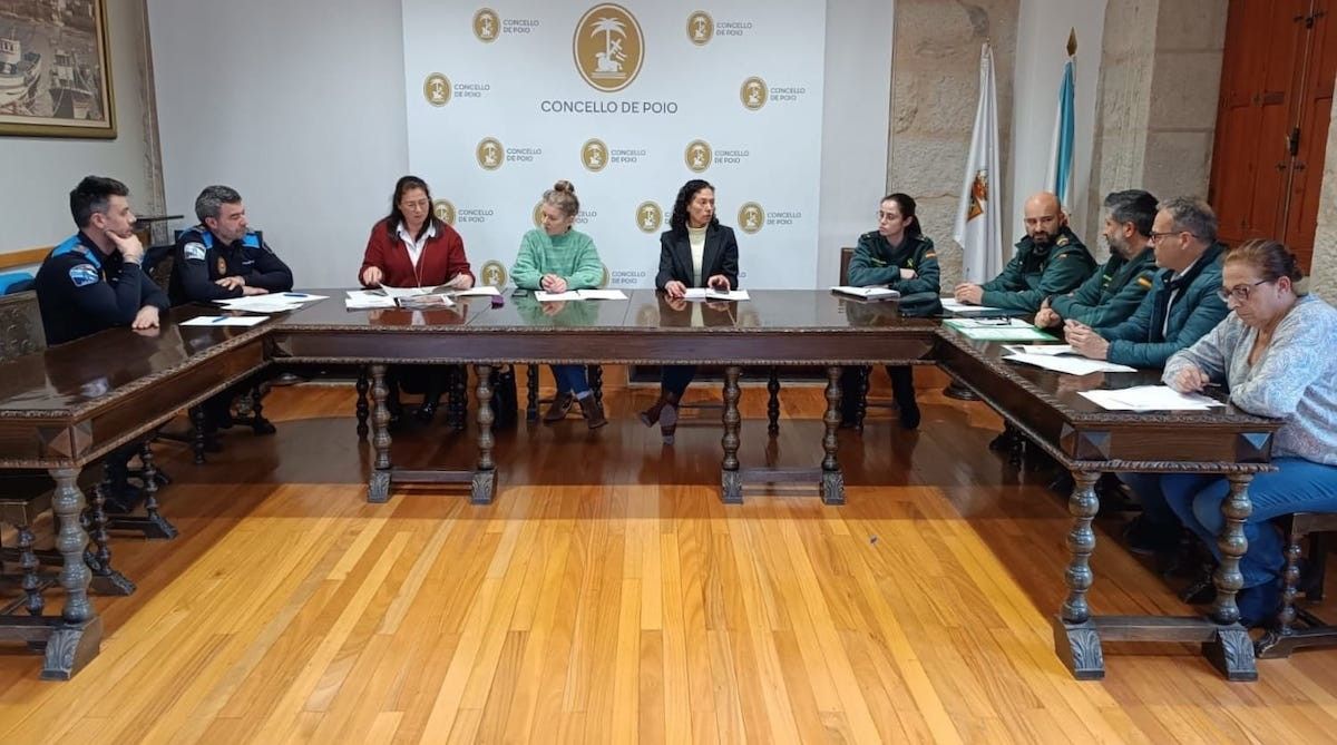 Mesa de coordinación policial en Poio contra a violencia machista
