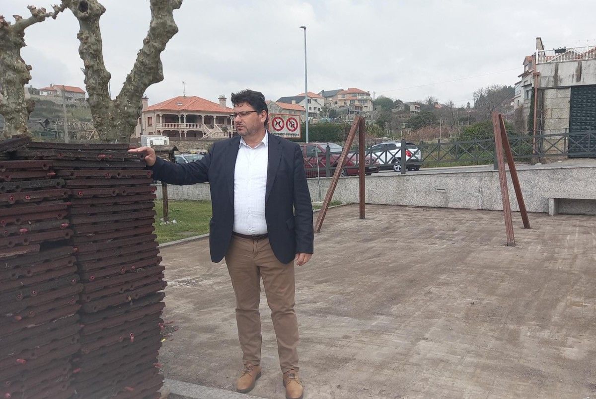 Imaxe nun dos parques de Meaño