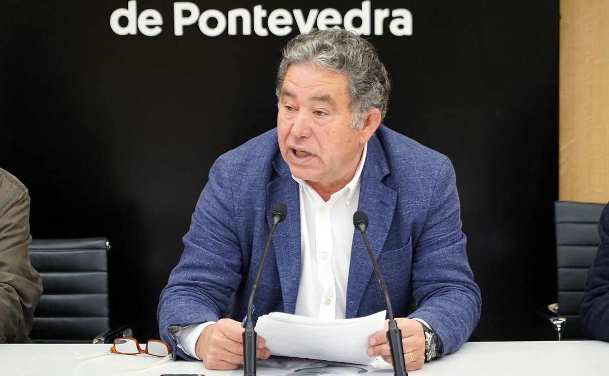 Miguel Anxo Fernández Lores, alcalde de Pontevedra