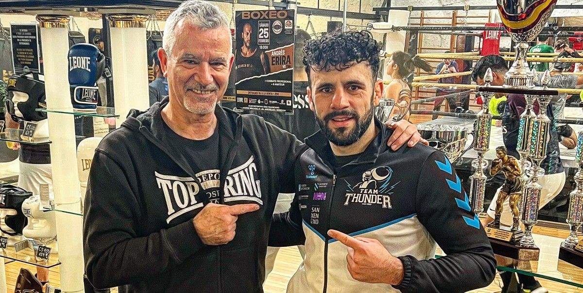 Aarón González adestra no prestixioso ximnasio de Jose Valenciano