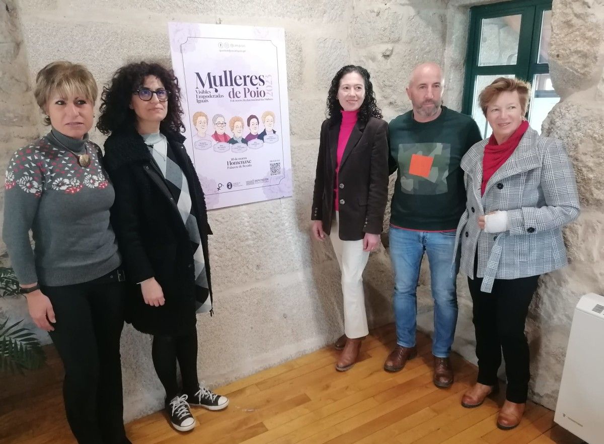 Presentación do 8M 2023 en Poio