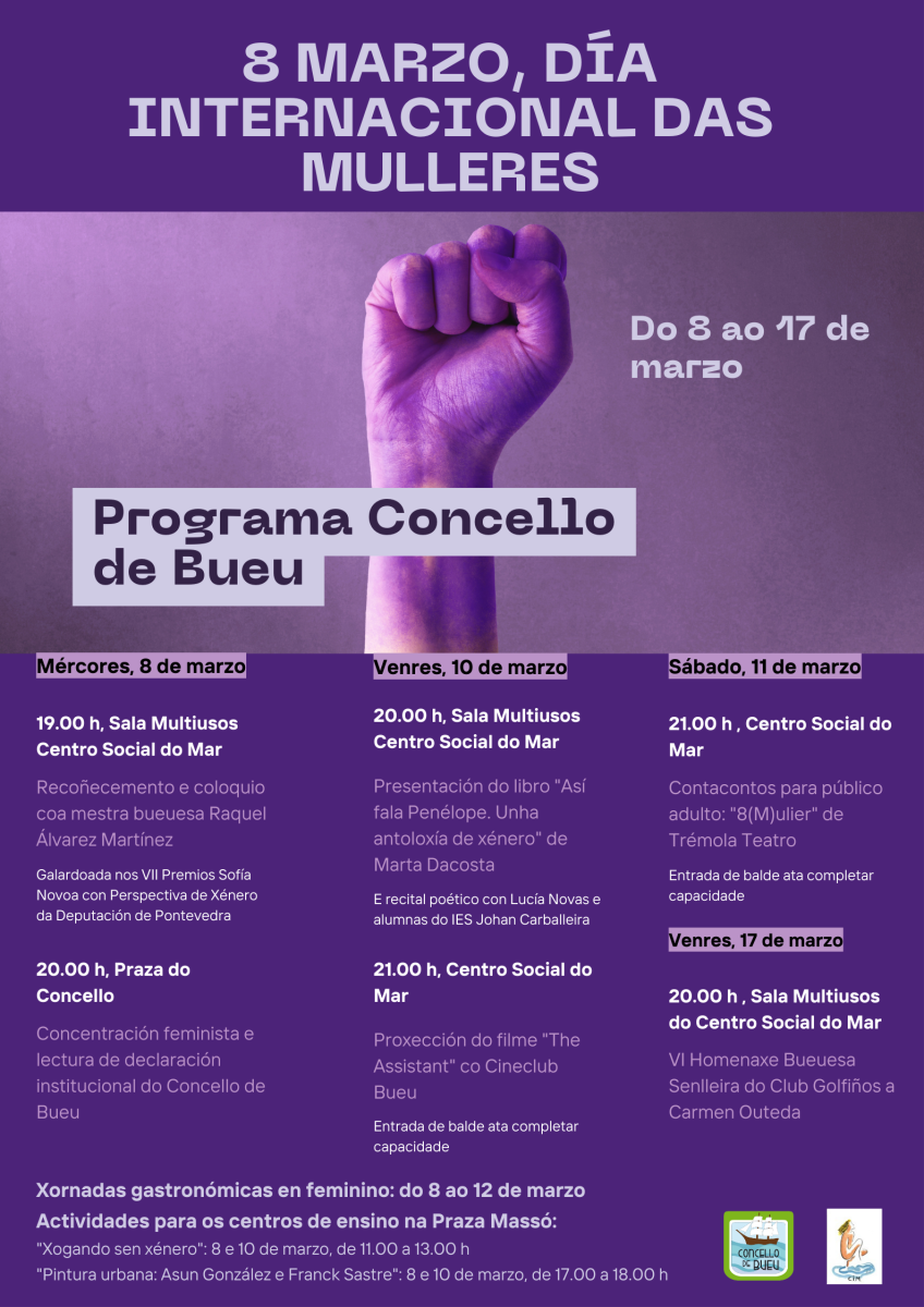 Programación do 8M en Bueu