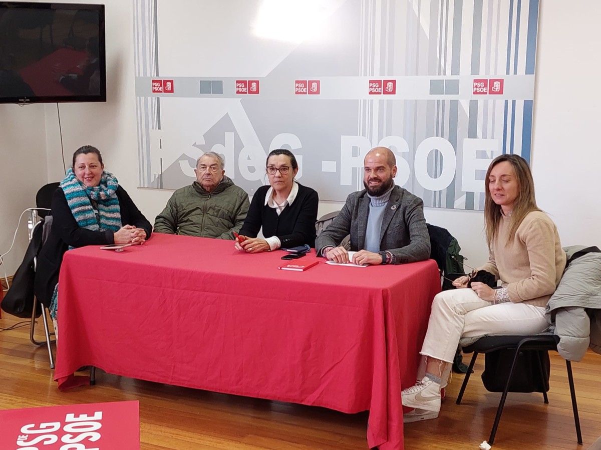 Reunión da Comisión Executiva municipal da agrupación socialista de Pontevedra