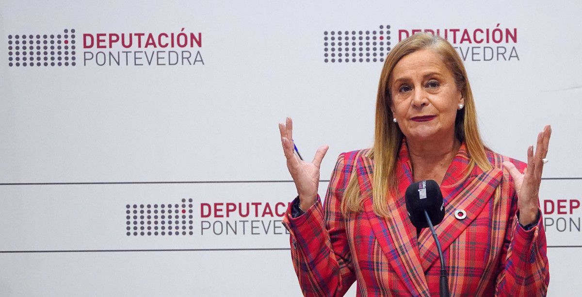 Carmela Silva, presidenta da Deputación de Pontevedra