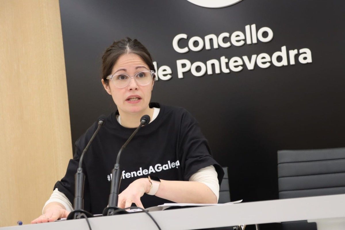 Anabel Gulías, portavoz do goberno local 