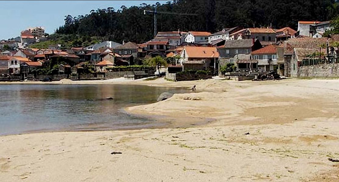 Praia da Pinela, en Poio