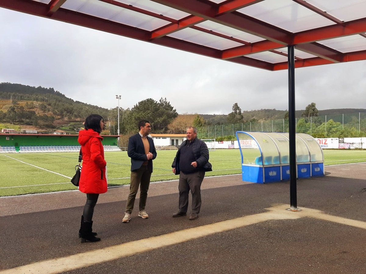 Imaxe renovada do Campo de Fútbol da Chanciña