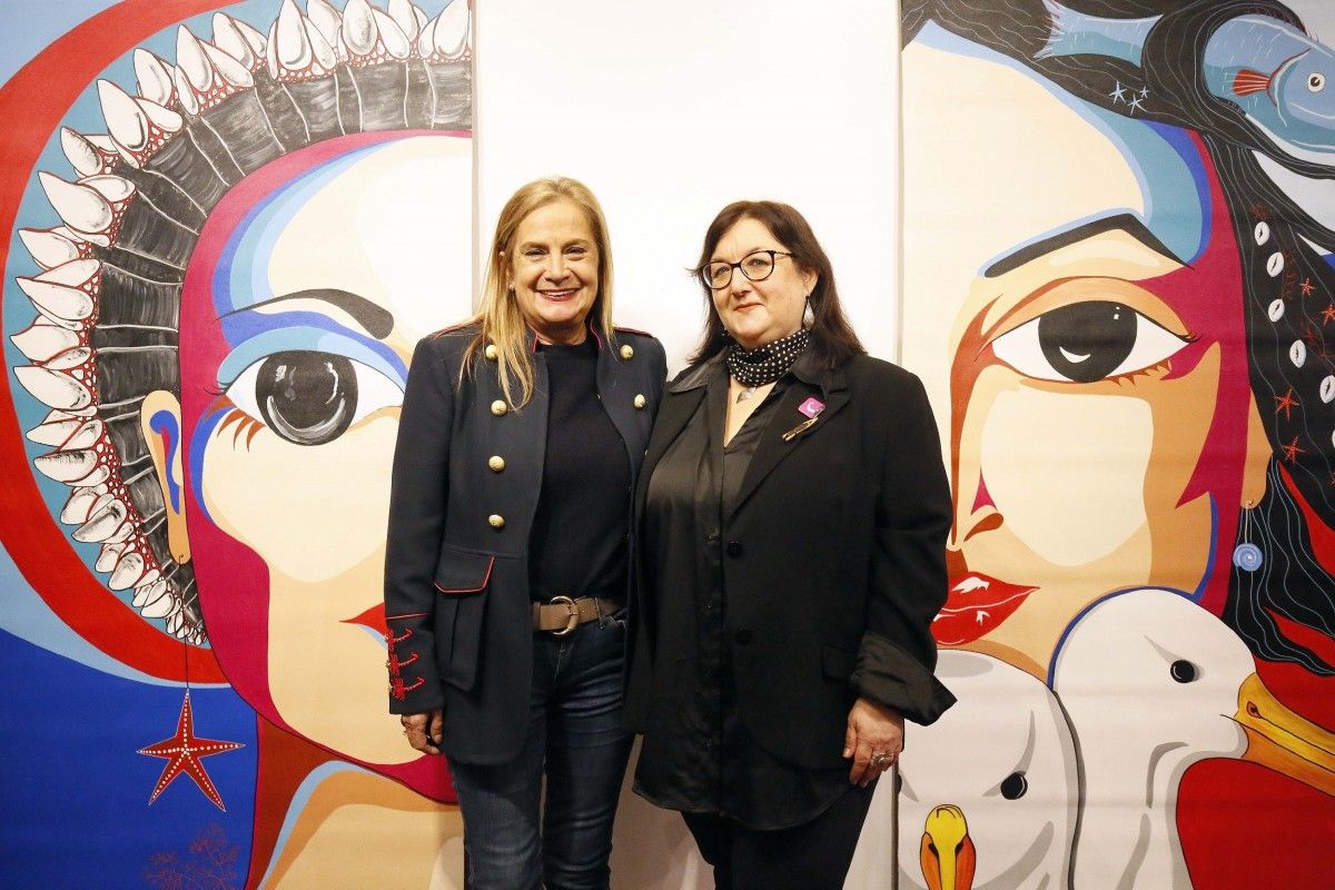 Inauguración da mostra 'Atlánticas. Mullerse do Nordés'