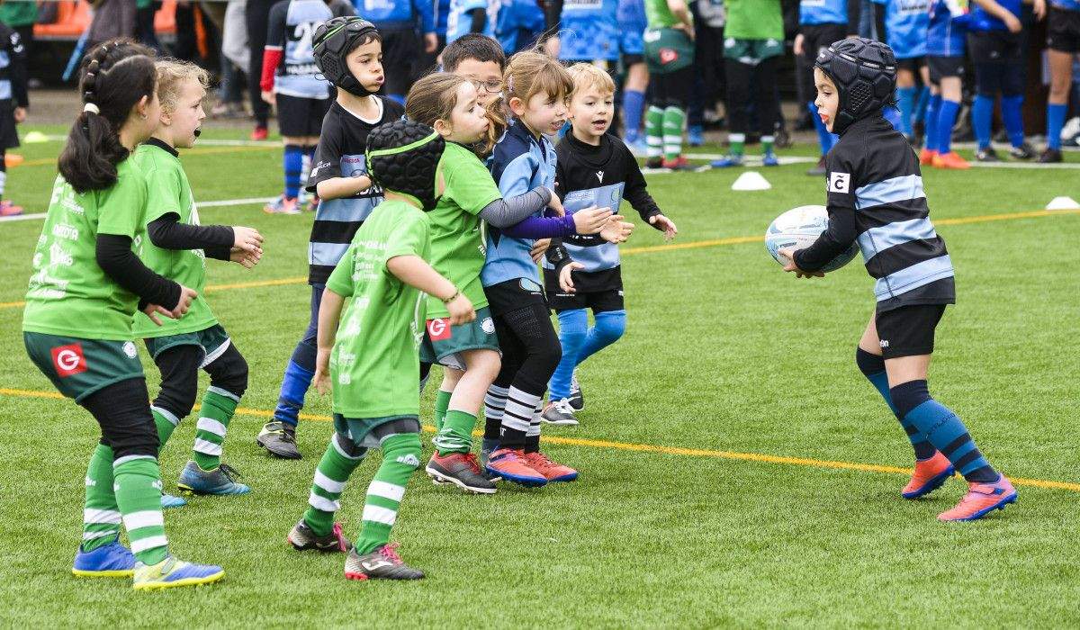 VII Concentración de Escuelas de Rugby en la Xunqueira