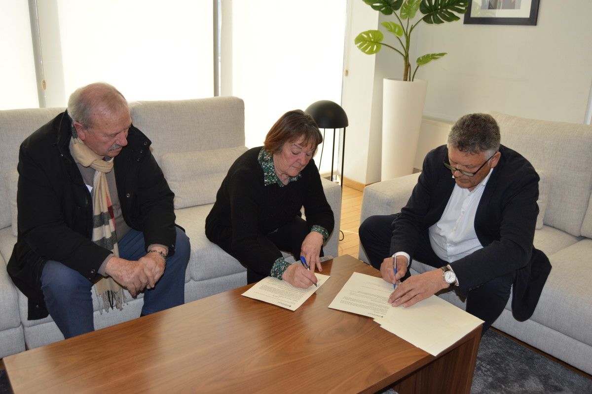 El Concello de Sanxenxo y el Banco de Alimentos Rías Baixas firmaron un convenio de colaboración