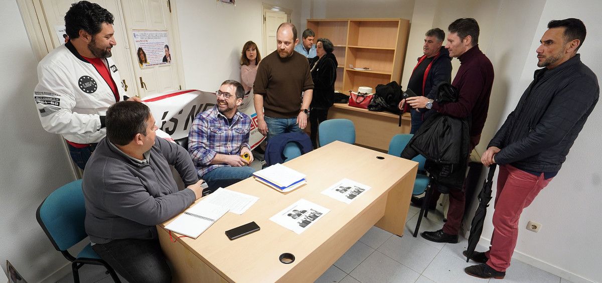 Representantes da xunta de persoal do Concello