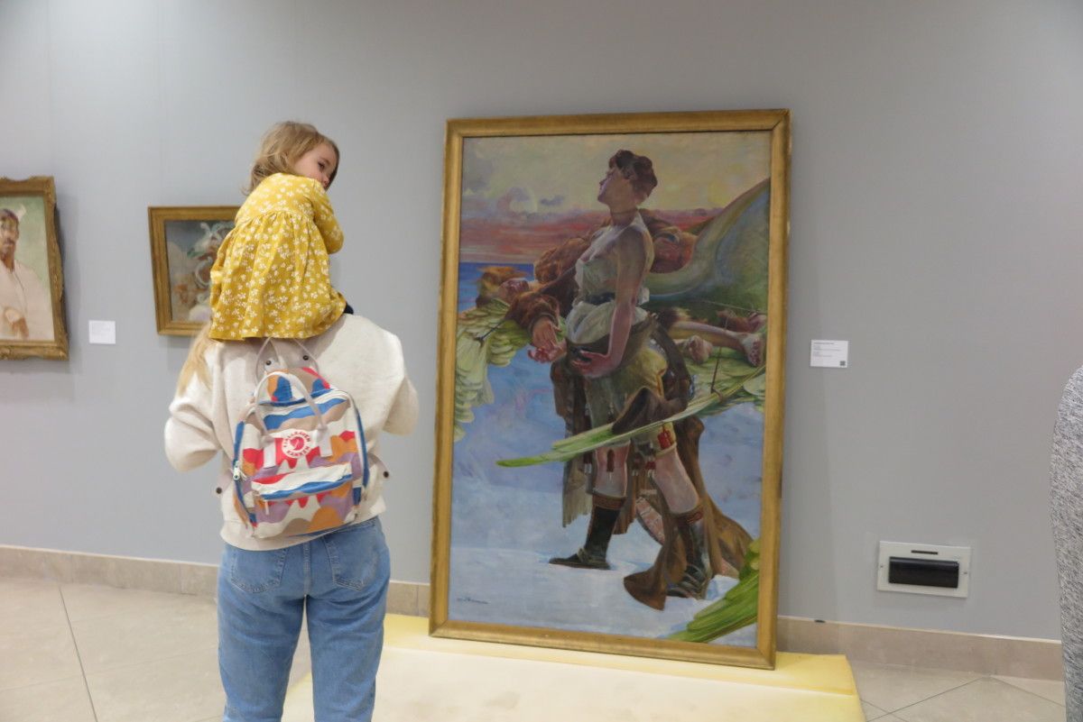 Obra de Malczewski rescatada da guerra de Ucrania