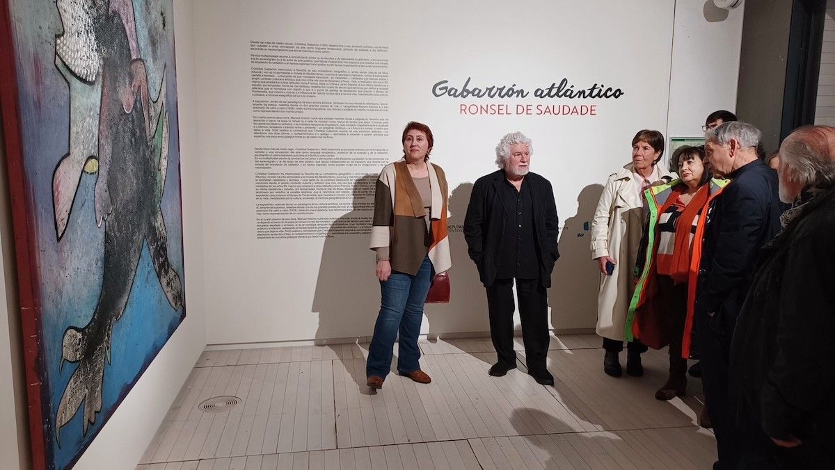 Inauguración da exposición "Gabarrón atlántico. Ronsel de saudade"