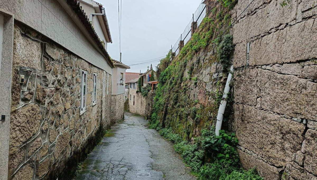 Camiño da Fontiña, en Bordóns