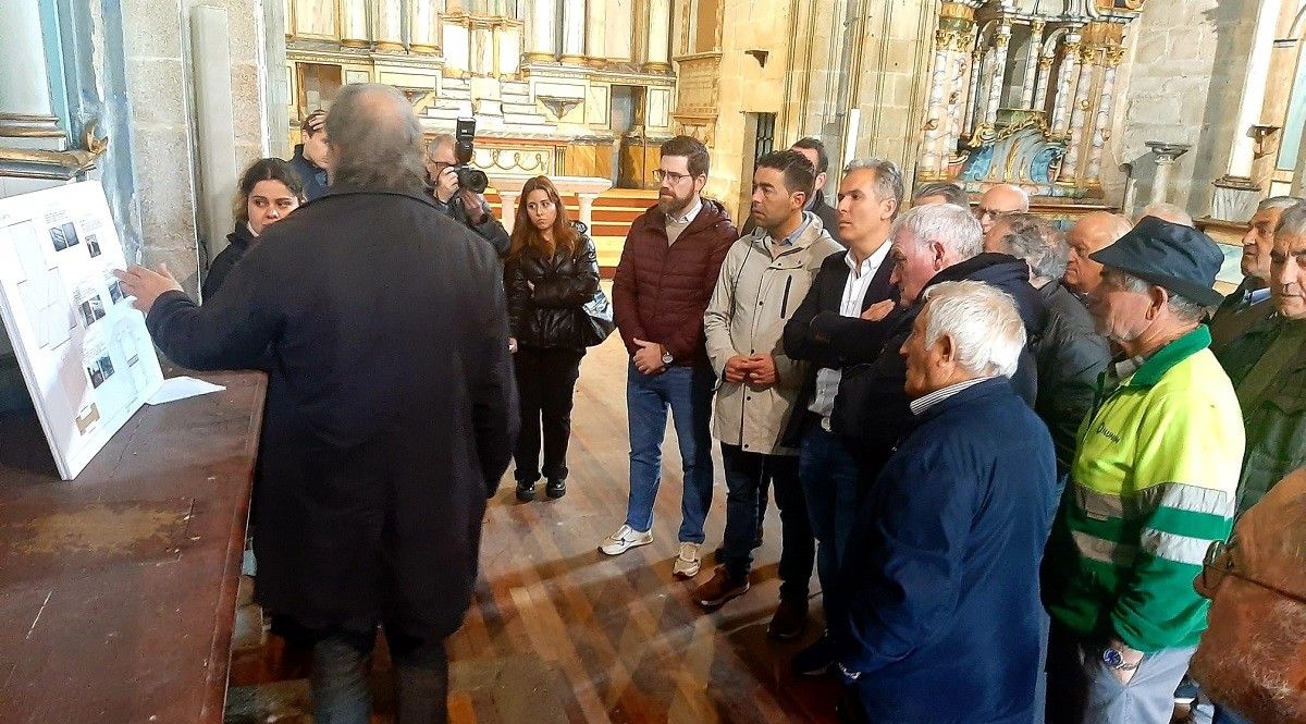 Presentación del proyecto de rehabilitación de la iglesia de San Martiño