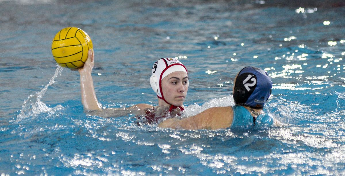 Partido da segunda fase de Primeira Nacional entre Waterpolo Pontevedra e CN Molins