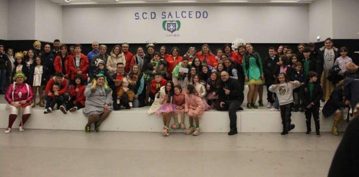 Entroido en la Sociedad Cultural Deportiva Salcedo